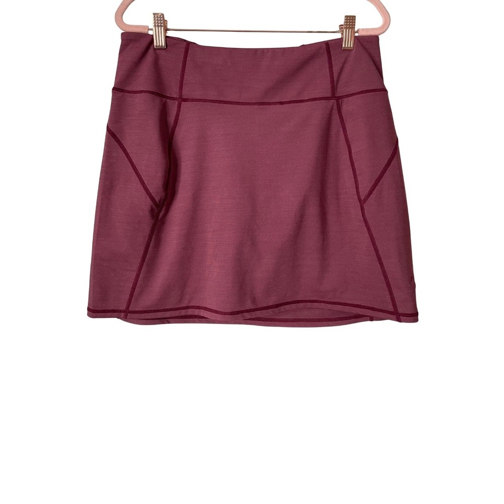 Kuhl Skort Womens Small‎ Red Skirt Performance Athletic Hiking Zipper Pocket